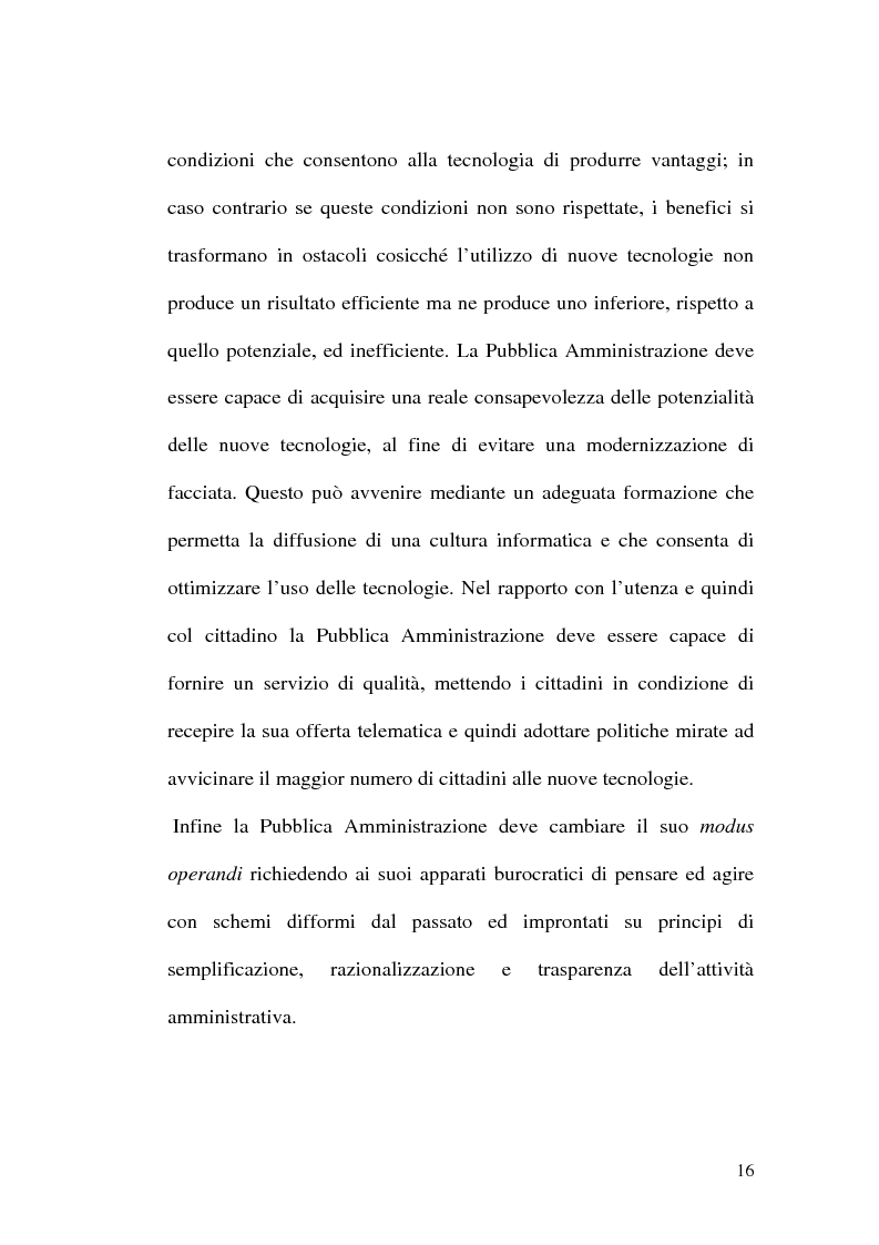 Anteprima della tesi: L'evoluzione della firma digitale: dal documento informatico all'amministrazione digitale, Pagina 14