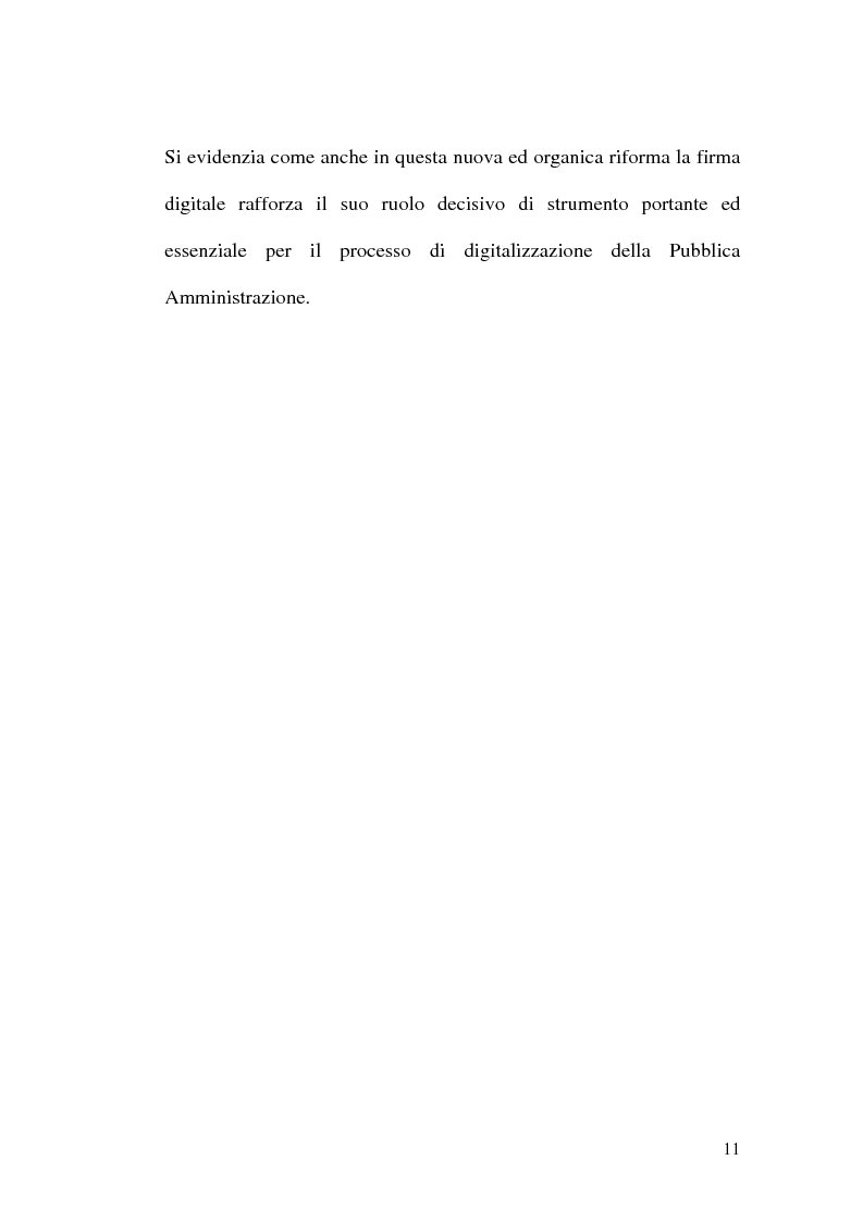 Anteprima della tesi: L'evoluzione della firma digitale: dal documento informatico all'amministrazione digitale, Pagina 9