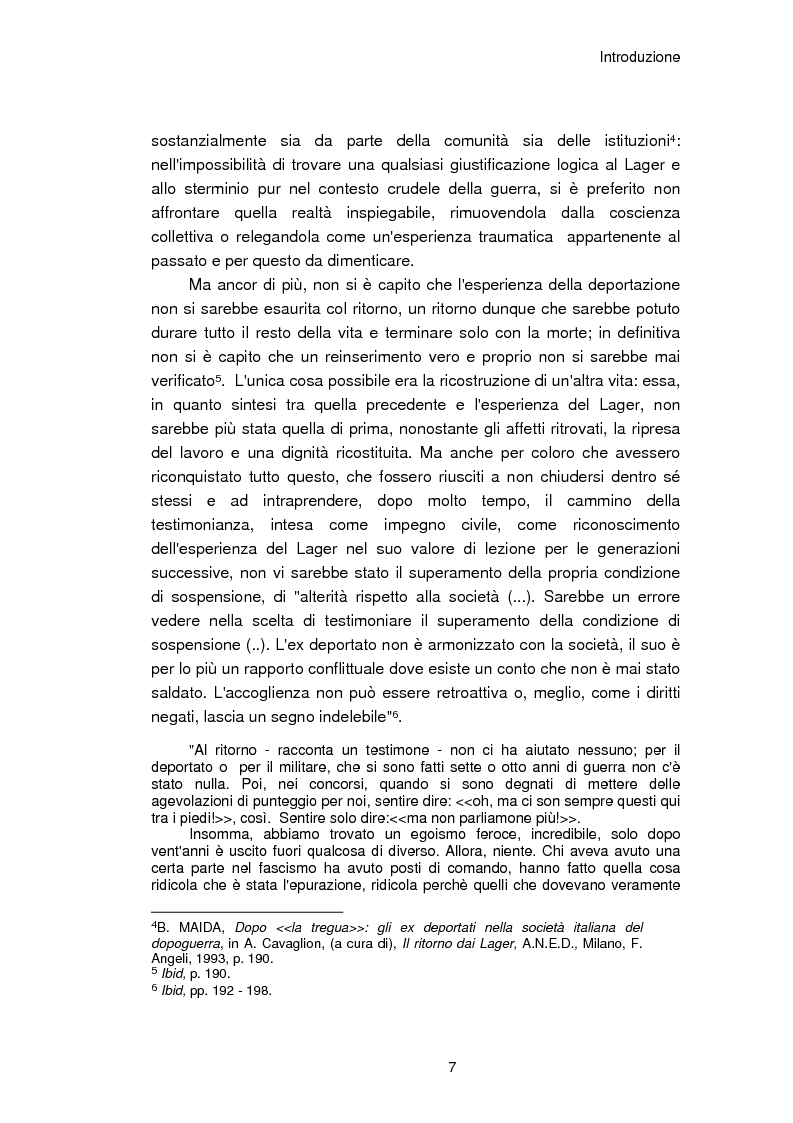 Anteprima della tesi: Il reinserimento dei perseguitati razziali nel secondo dopoguerra. L'itinerario della legge n. 96 del 10 marzo 1955, Pagina 3