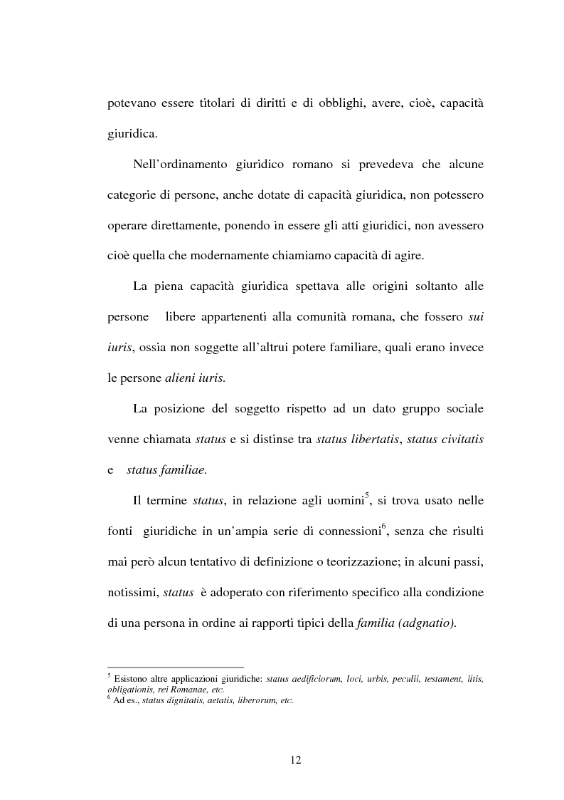 Anteprima della tesi: La LIBERTAS nell'esperienza giuridica romana, Pagina 7