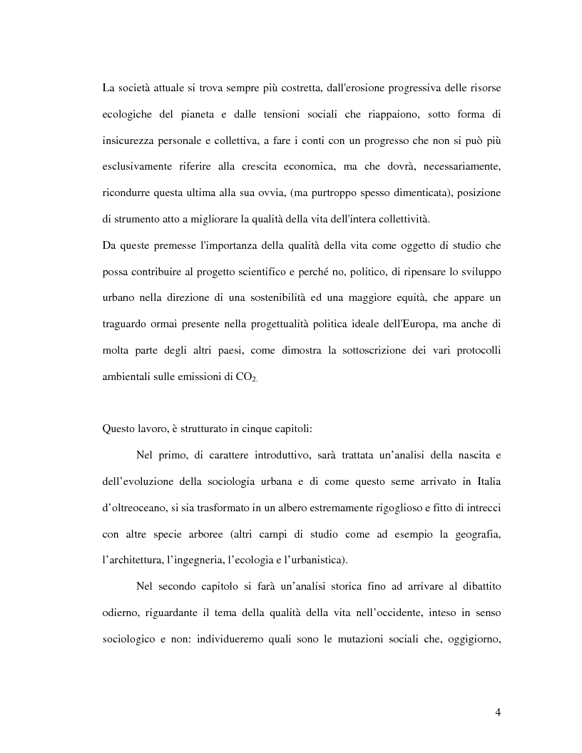 Anteprima della tesi: Urbanistica e qualità della vita, Pagina 2