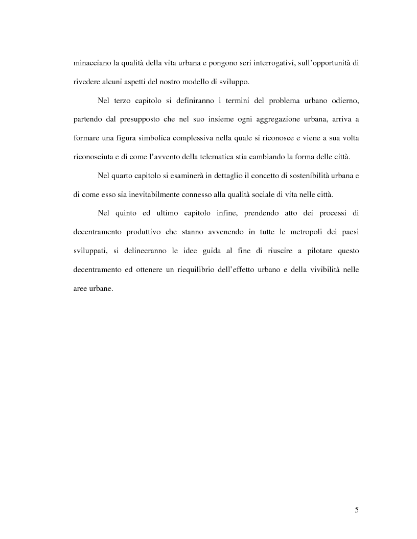 Anteprima della tesi: Urbanistica e qualità della vita, Pagina 3