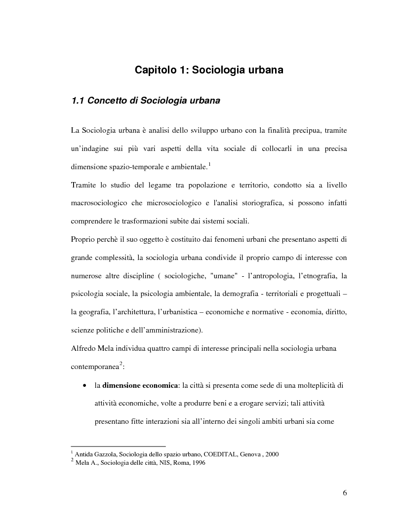 Anteprima della tesi: Urbanistica e qualità della vita, Pagina 4