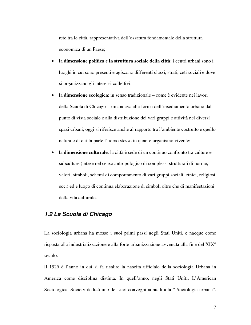 Anteprima della tesi: Urbanistica e qualità della vita, Pagina 5