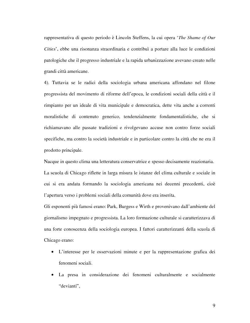 Anteprima della tesi: Urbanistica e qualità della vita, Pagina 7