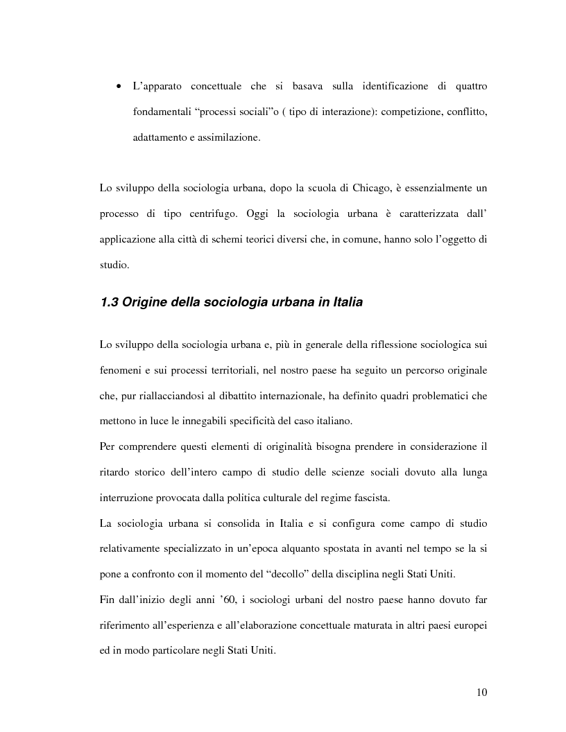 Anteprima della tesi: Urbanistica e qualità della vita, Pagina 8
