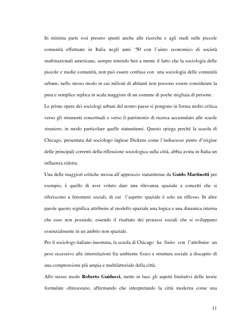 Anteprima della tesi: Urbanistica e qualità della vita, Pagina 9