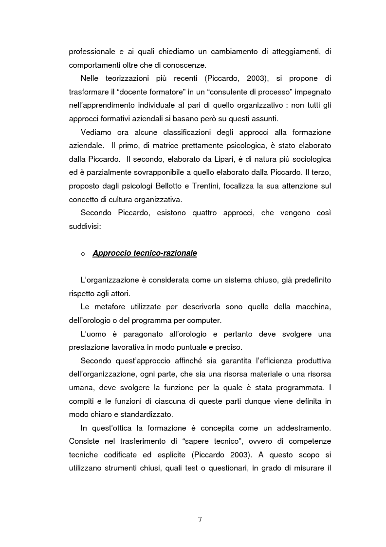 Anteprima della tesi: Le nuove strategie formative nella pubblica amministrazione, Pagina 5