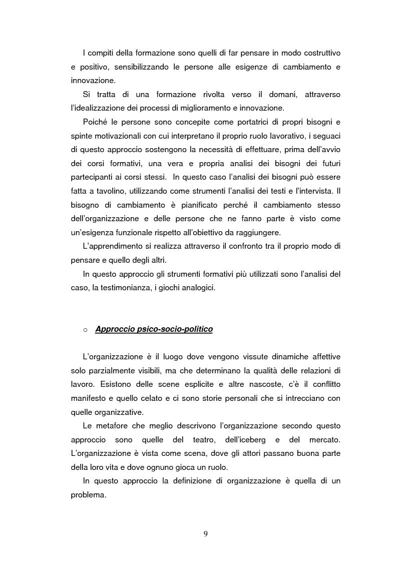 Anteprima della tesi: Le nuove strategie formative nella pubblica amministrazione, Pagina 7