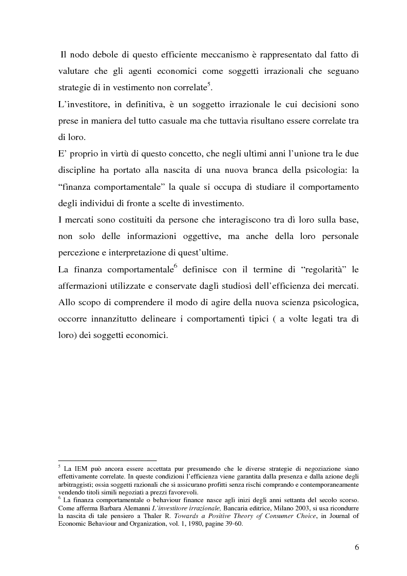 Anteprima della tesi: La tutela del cliente dopo i recenti scandali finanziari, Pagina 6