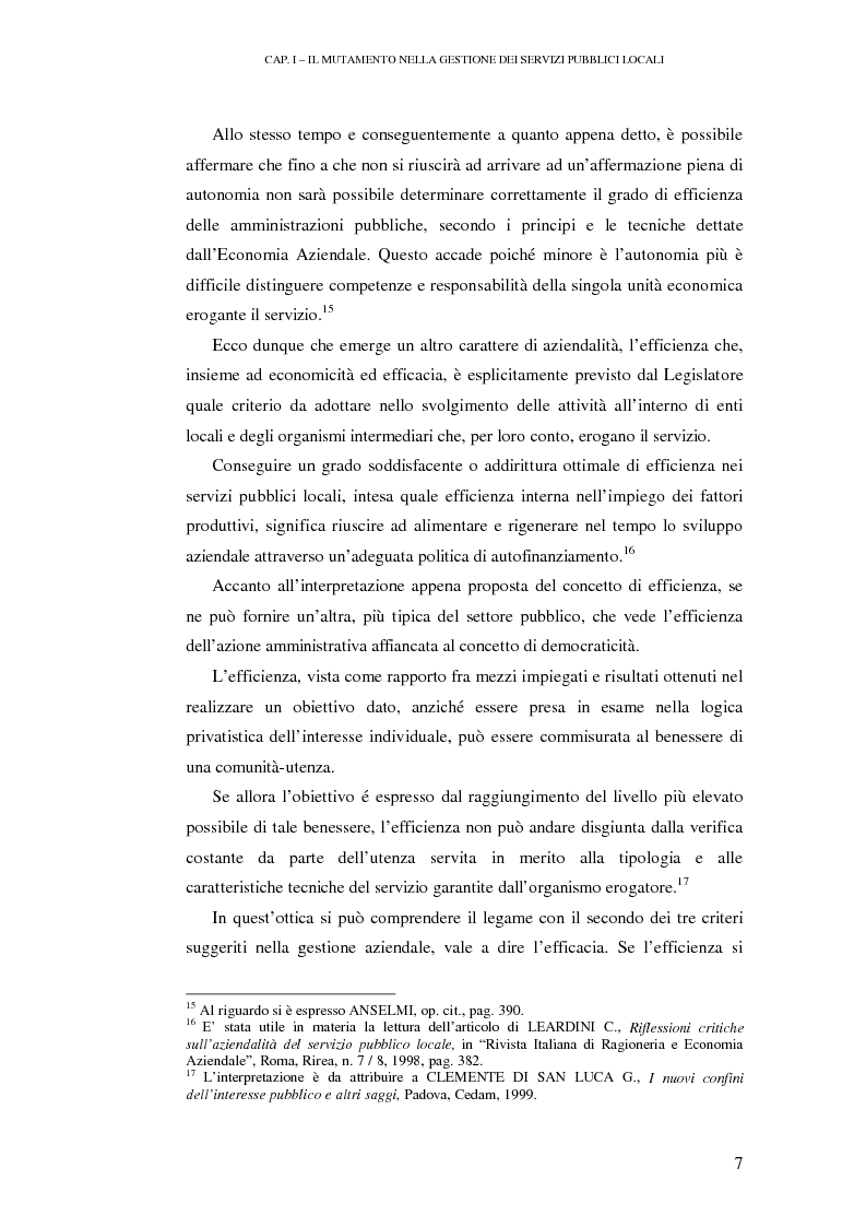 Anteprima della tesi: Le rilevazioni di costo nelle aziende di igiene urbana. Il caso Quadrifoglio S.p.A., Pagina 10