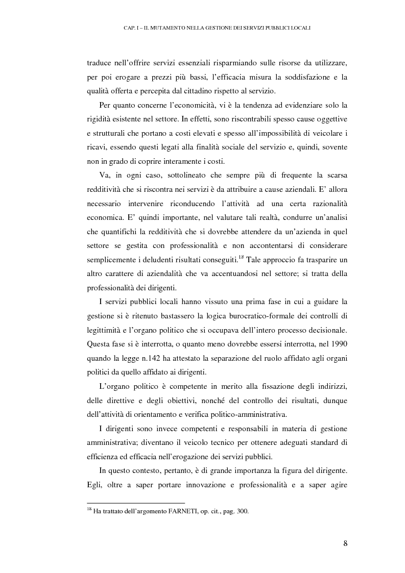 Anteprima della tesi: Le rilevazioni di costo nelle aziende di igiene urbana. Il caso Quadrifoglio S.p.A., Pagina 11