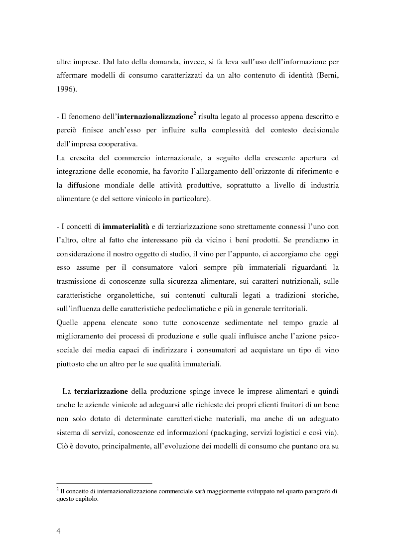 Anteprima della tesi: Strategie di commercializzazione nel mercato vitivinicolo, Pagina 4