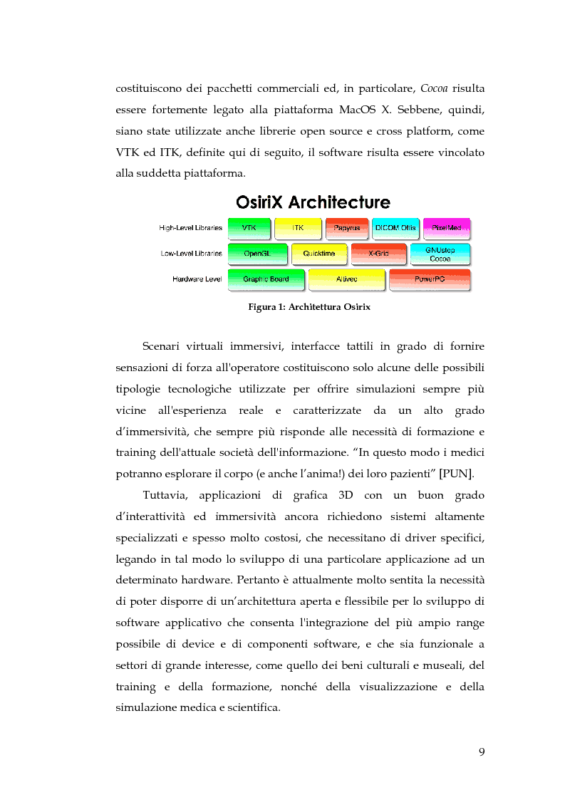 Anteprima della tesi: Realizzazione di un componente software per la segmentazione di immagini in un ambiente per il Medical Imaging, Pagina 3
