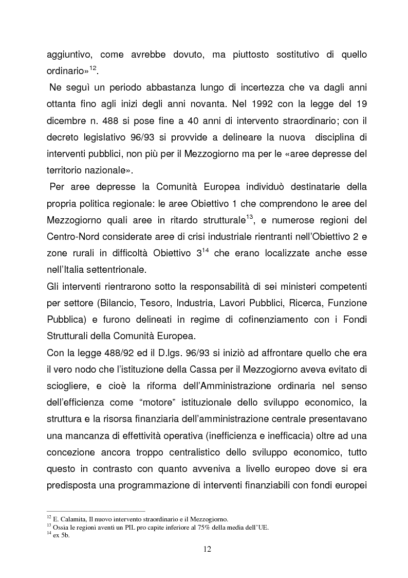 Anteprima della tesi: La Programmazione Territoriale: il caso del Cilento, Pagina 10