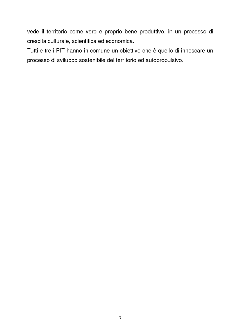 Anteprima della tesi: La Programmazione Territoriale: il caso del Cilento, Pagina 5