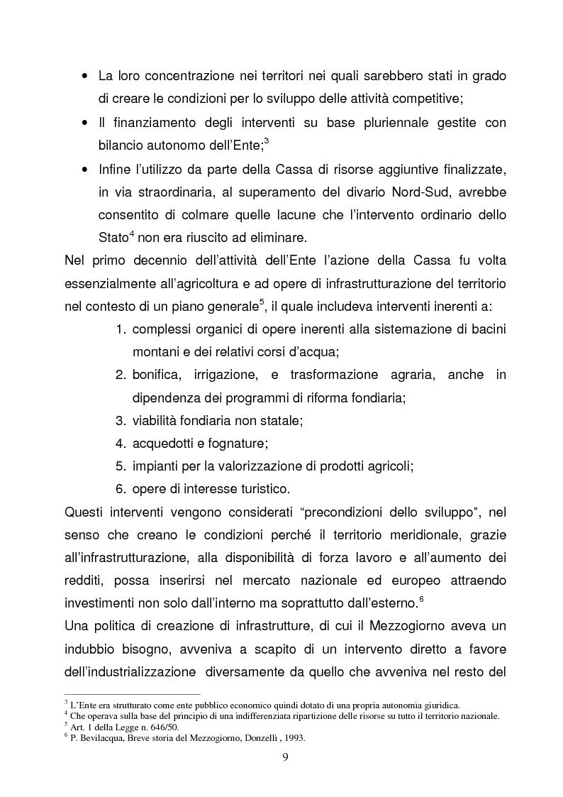 Anteprima della tesi: La Programmazione Territoriale: il caso del Cilento, Pagina 7