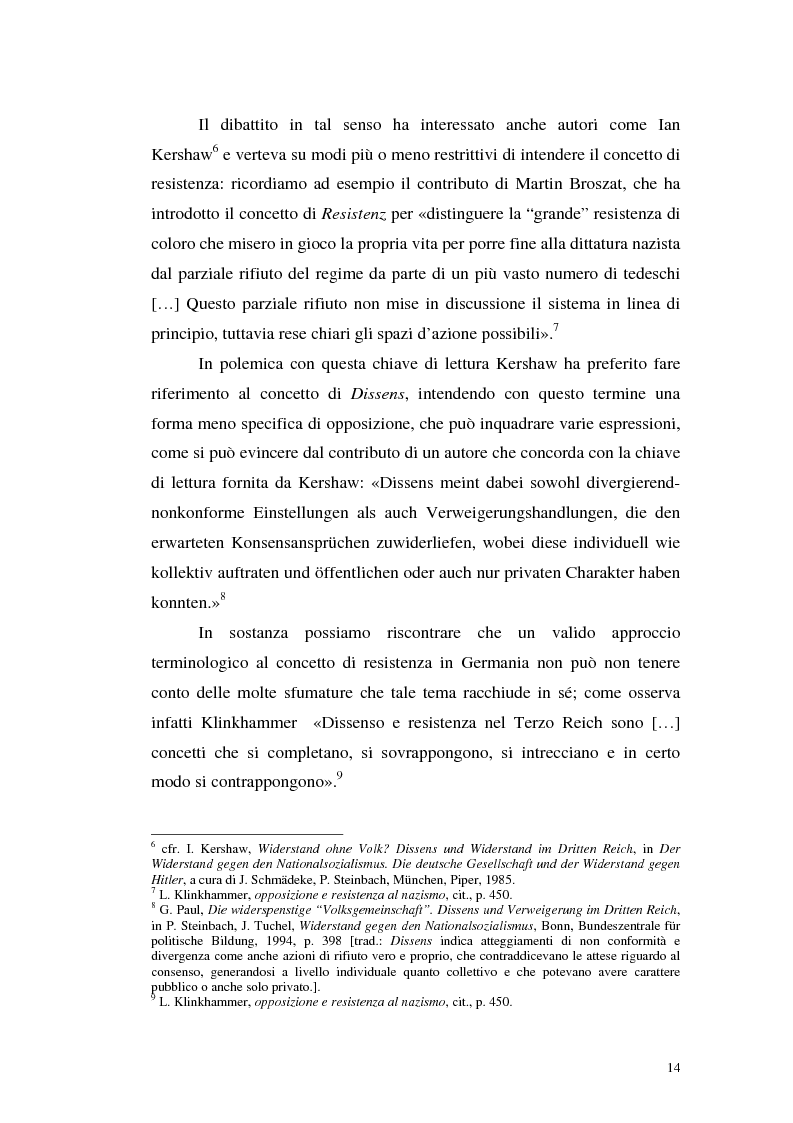 Anteprima della tesi: La resistenza militare al nazismo nella storiografia tedesca, Pagina 12