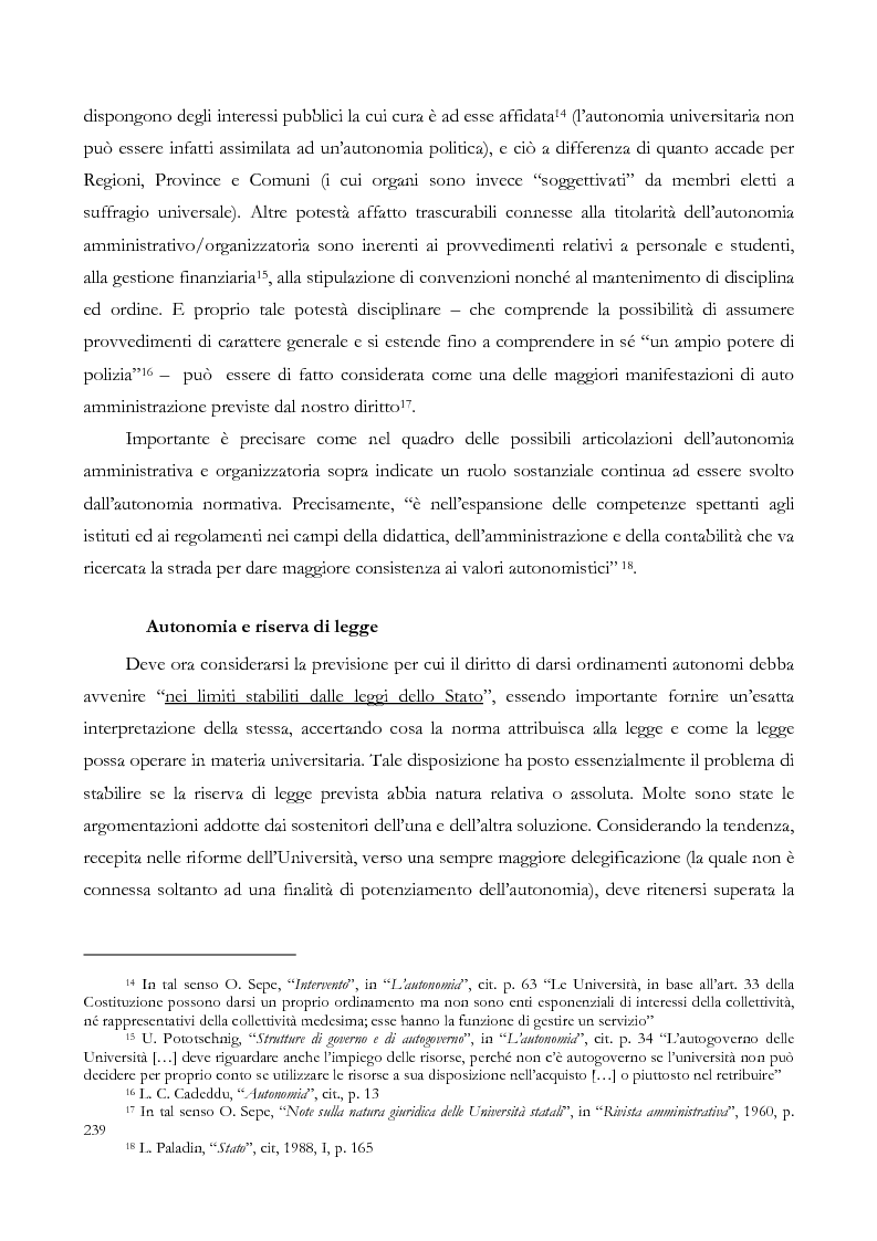Anteprima della tesi: L'autonomia finanziaria e contabile delle Università. Un caso pratico: il Politecnico di Milano, Pagina 11