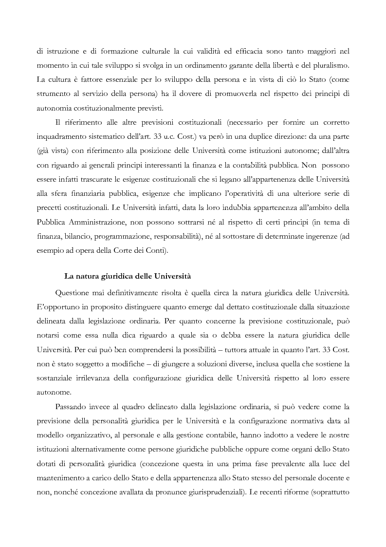 Anteprima della tesi: L'autonomia finanziaria e contabile delle Università. Un caso pratico: il Politecnico di Milano, Pagina 7
