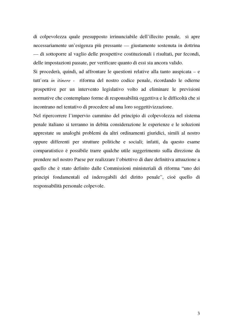 Anteprima della tesi: I delitti aggravati dall'evento, Pagina 3