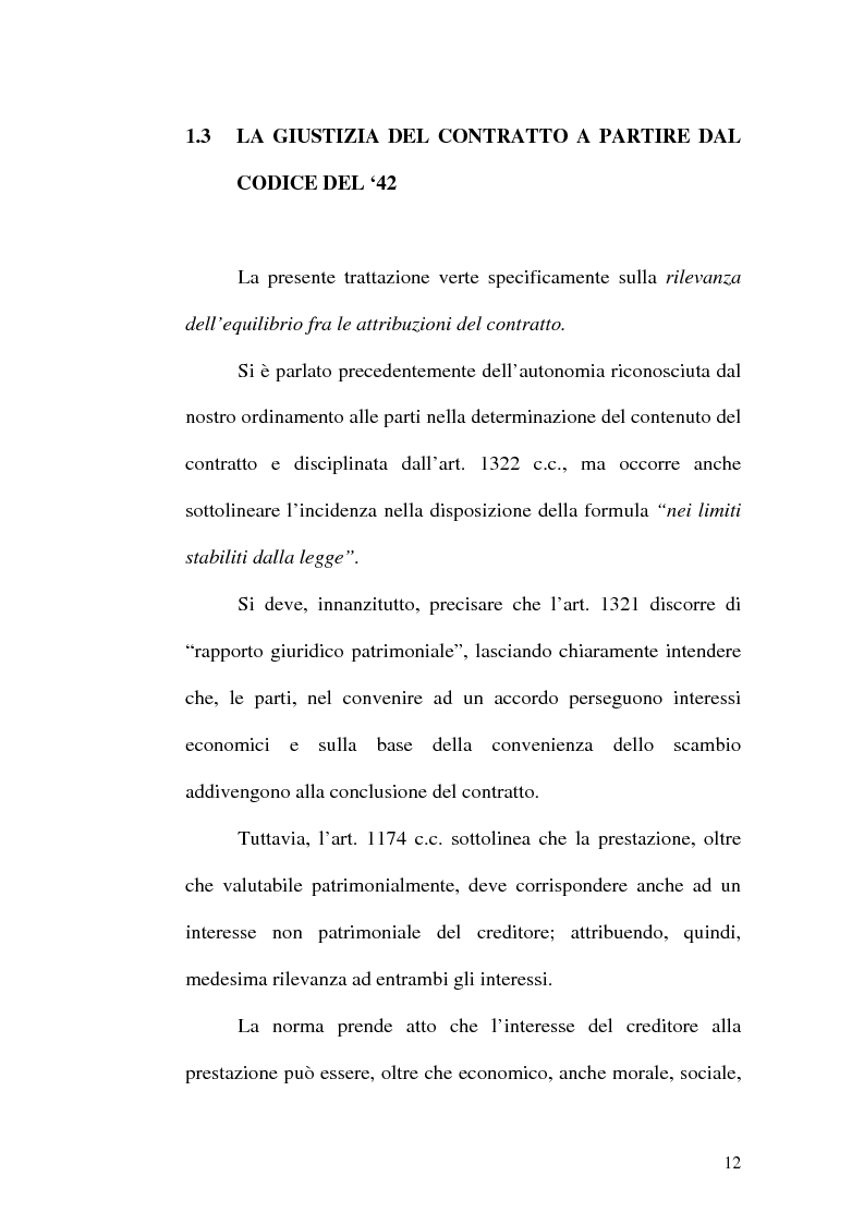 Anteprima della tesi: Equilibrio tra le prestazioni e giustizia nel contratto - Riflessioni intorno all’art. 7 del D.lgs. n. 231 del 2002, Pagina 9