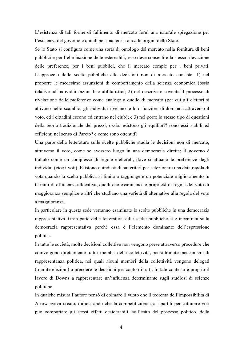 Anteprima della tesi: La teoria delle scelte collettive, Pagina 2