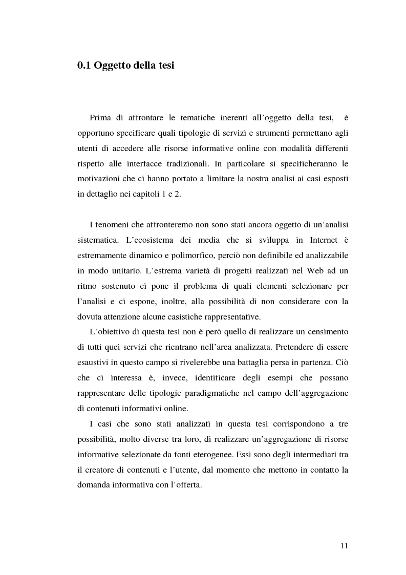 Anteprima della tesi: Modelli e geometrie dei contenuti della rete, Pagina 6