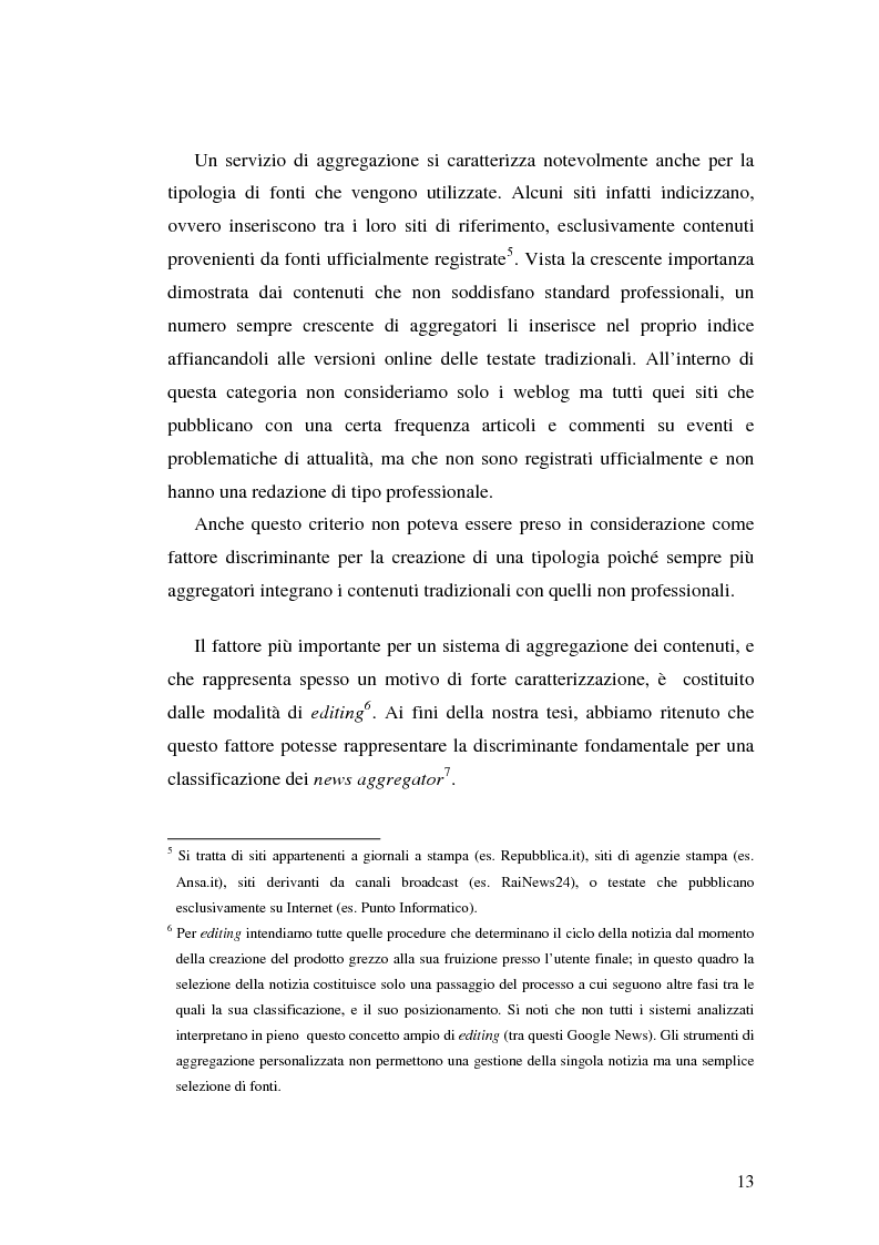 Anteprima della tesi: Modelli e geometrie dei contenuti della rete, Pagina 8