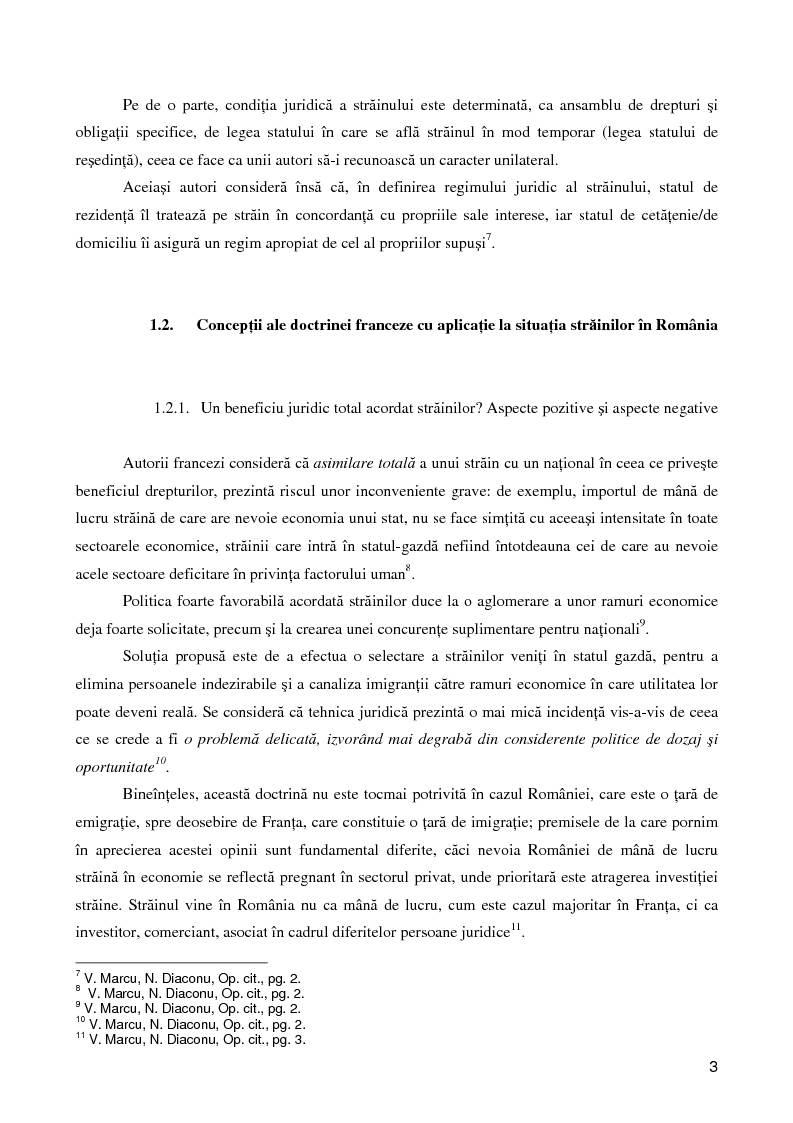 Anteprima della tesi: Regimul juridic al străinilor în dreptul internaţional si cel comunitar, Pagina 2