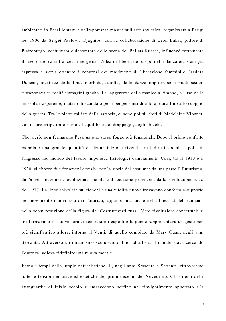 Anteprima della tesi: Le politiche di marketing nel settore moda, Pagina 5