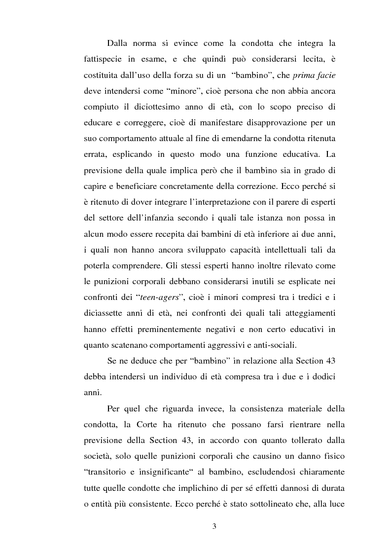 Anteprima della tesi: Lo ius corrigendi in una recente sentenza della Corte Suprema Canadese, Pagina 3