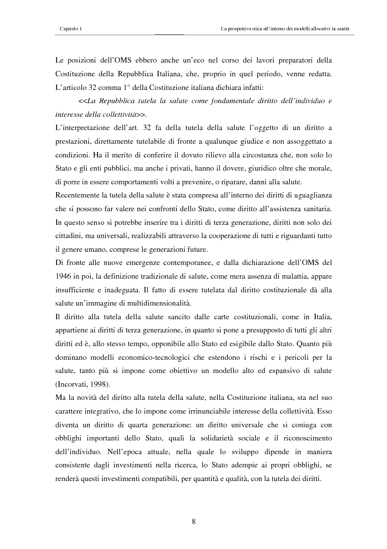 Anteprima della tesi: Il costo sociale delle patologie: il caso dell'obesità, Pagina 8