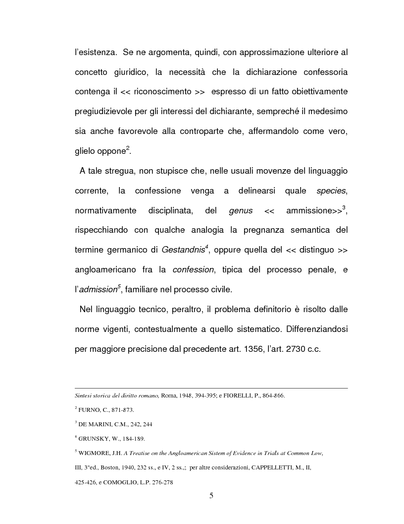 Anteprima della tesi: La confessione nel sistema delle prove legali, Pagina 2