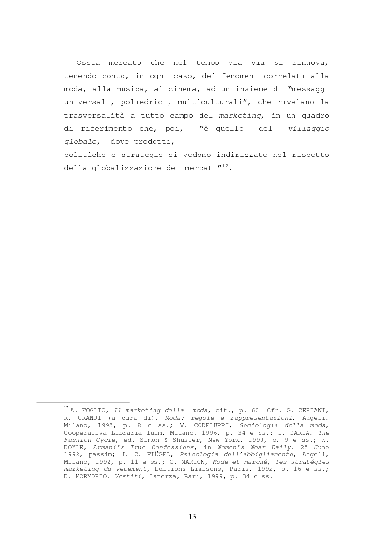 Anteprima della tesi: Il caso Armani. Stilista e imprenditore., Pagina 10