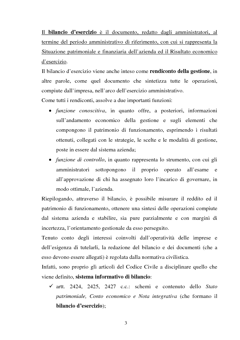 Anteprima della tesi: L'applicazione degli IAS alle aziende alberghiere, Pagina 3