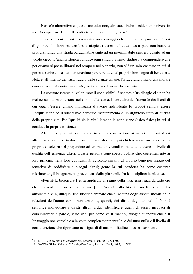 Anteprima della tesi: La scelta vegana e la nuova idea di rispetto della biosfera, Pagina 3