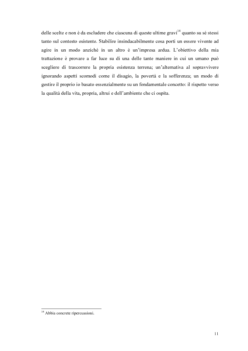 Anteprima della tesi: La scelta vegana e la nuova idea di rispetto della biosfera, Pagina 7