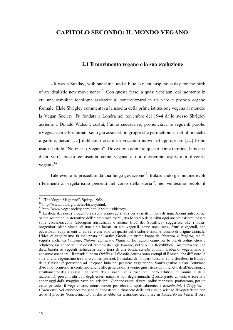 Anteprima della tesi: La scelta vegana e la nuova idea di rispetto della biosfera, Pagina 8