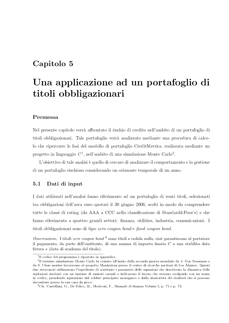 Anteprima della tesi: Misurazione e Controllo del Rischio di Credito, Pagina 9
