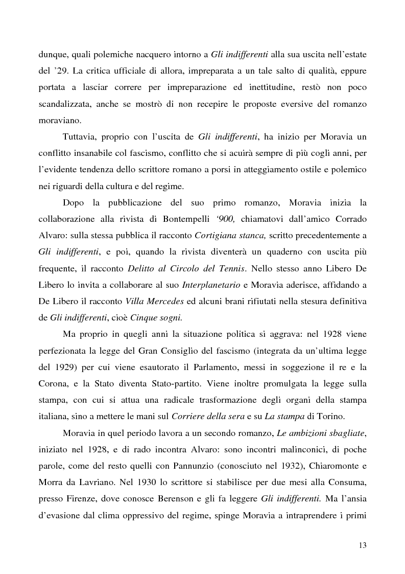 Anteprima della tesi: Agostino di Alberto Moravia, Pagina 10