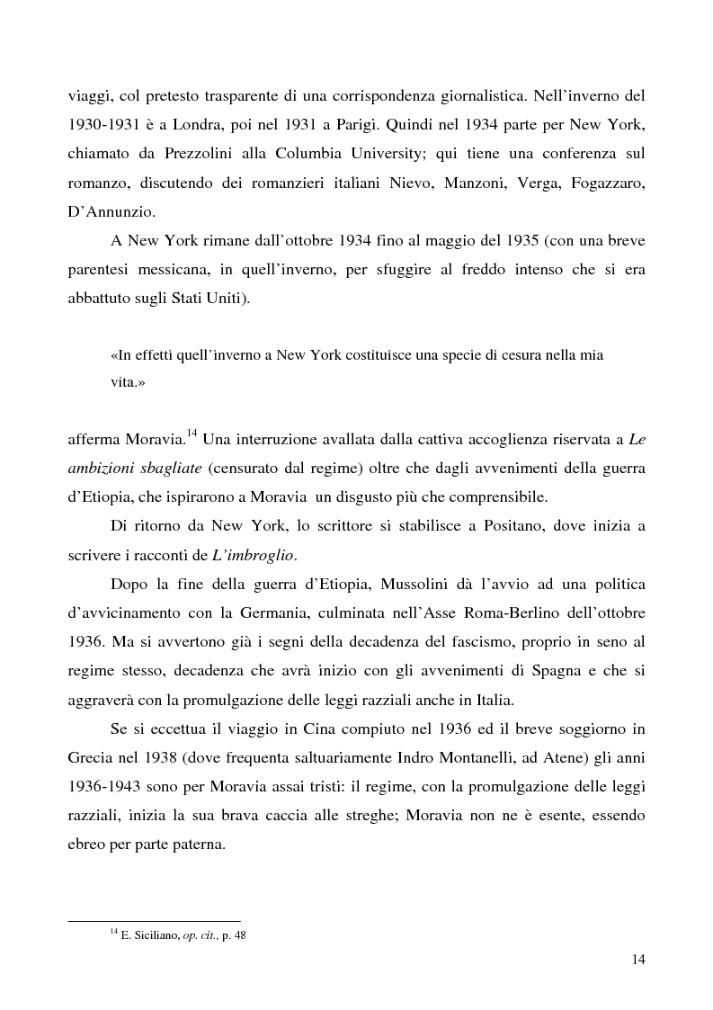 Anteprima della tesi: Agostino di Alberto Moravia, Pagina 11