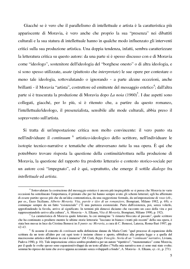 Anteprima della tesi: Agostino di Alberto Moravia, Pagina 2