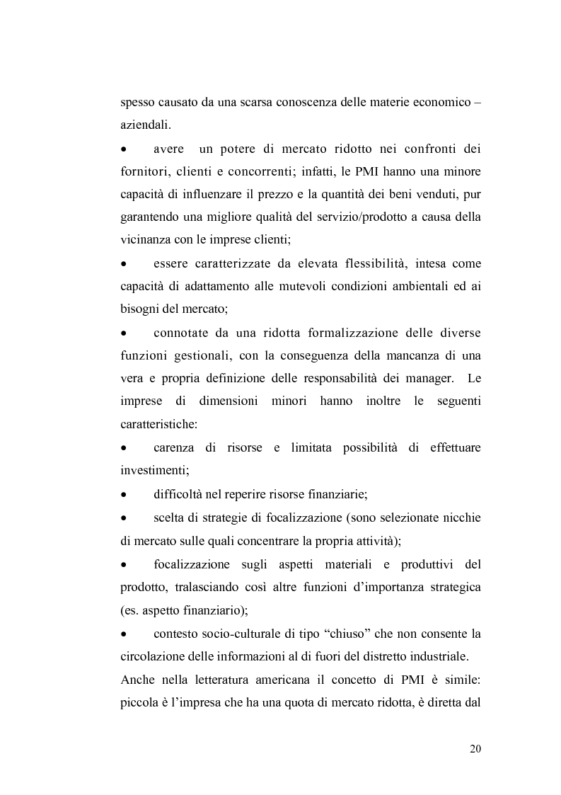Anteprima della tesi: Basilea2 e la nuova cultura del rating: conseguenze sulle PMI, Pagina 14