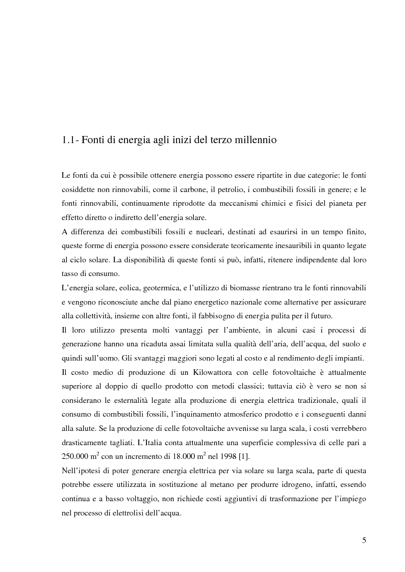 Anteprima della tesi: Effetto delle condizioni di pirolisi di combustibili solidi sulla formazione di specie azotate ed idrocarburiche di interesse ambientale, Pagina 2