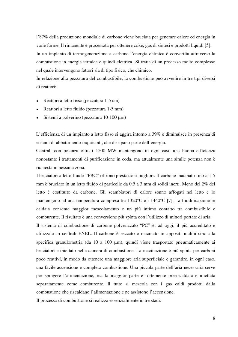 Anteprima della tesi: Effetto delle condizioni di pirolisi di combustibili solidi sulla formazione di specie azotate ed idrocarburiche di interesse ambientale, Pagina 5