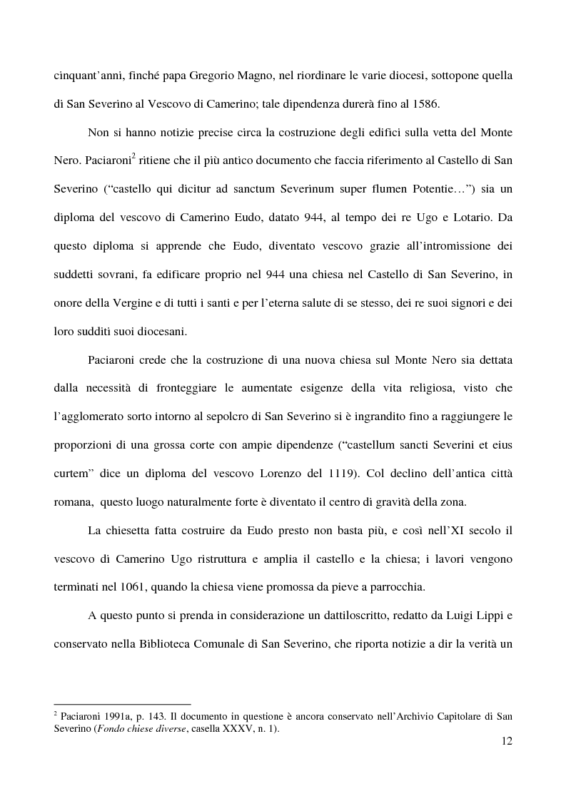 Anteprima della tesi: Raccolta Epigrafica Comunale e Collezione Pascucci: i nuclei storici del Museo Civico Archeologico di San Severino Marche, Pagina 7