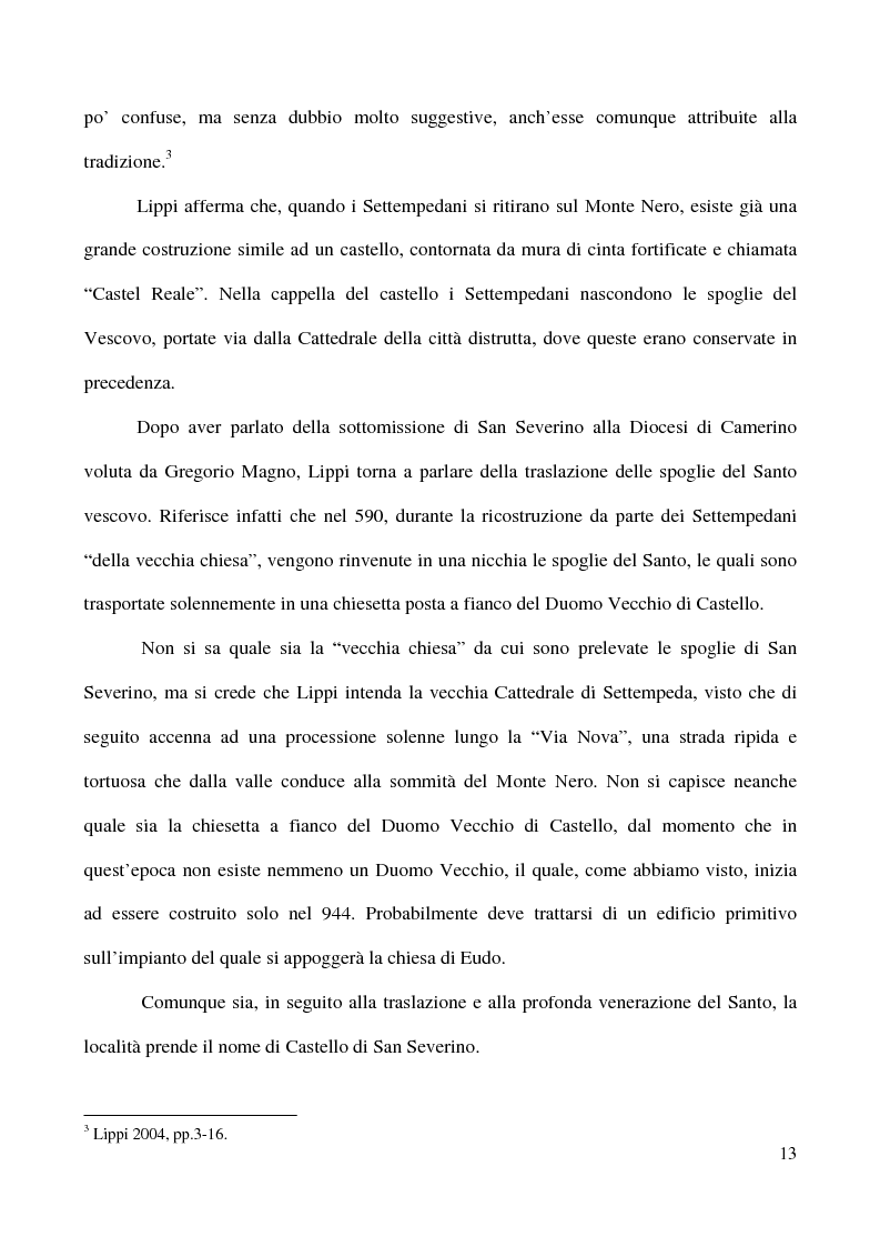 Anteprima della tesi: Raccolta Epigrafica Comunale e Collezione Pascucci: i nuclei storici del Museo Civico Archeologico di San Severino Marche, Pagina 8
