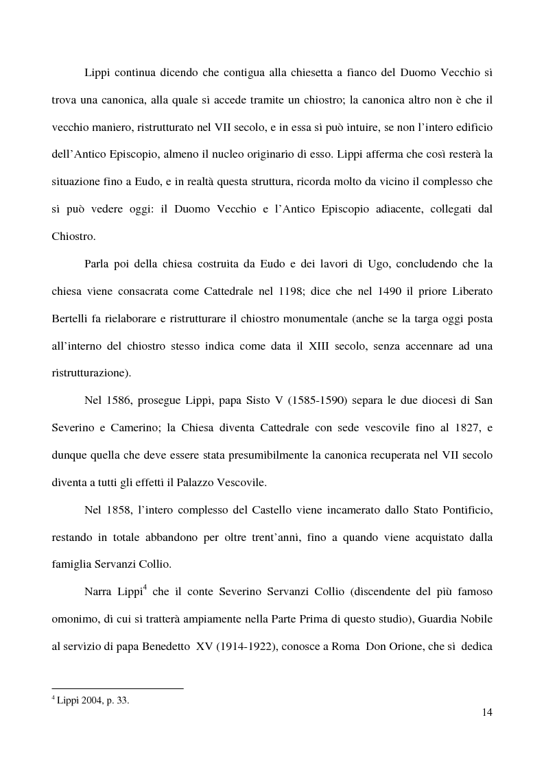 Anteprima della tesi: Raccolta Epigrafica Comunale e Collezione Pascucci: i nuclei storici del Museo Civico Archeologico di San Severino Marche, Pagina 9
