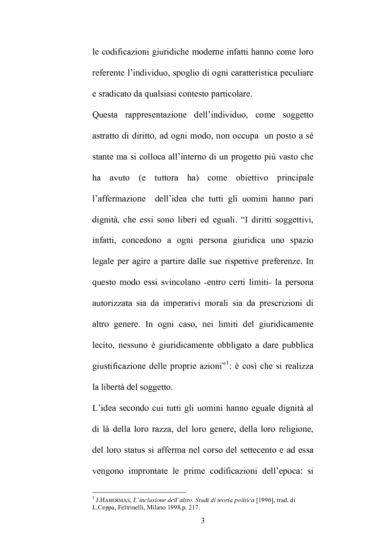 Anteprima della tesi: Identità culturale e fondazione dei diritti, Pagina 2